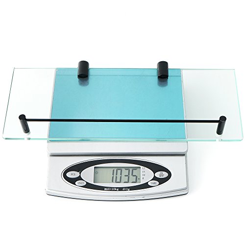 Mensola Bagno In Vetro SAYAYO 40cm - Vetro Temperato 8mm, Acciaio Inox 304, Cromo Lucido