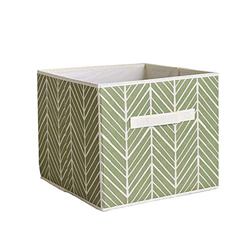 YWRD Baule portagiochi Bambini Storage Container Organizer Box scatole per Giocattoli e Grande Magazzino Custodia per Giocattoli Green Leaves