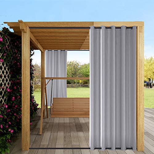 Tenda Da Esterno Beige 132x213 Cm | Macochico Pannello Impermeabile E Oscurante Per Terrazzo E Porta Scorrevole