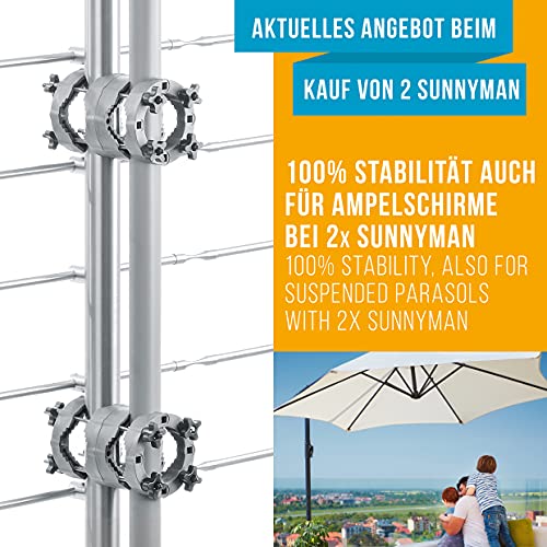 SUPPORTO CENTRALE ELETTRICA da balcone balcone ringhiera fissaggio modulo solare fotovoltaico