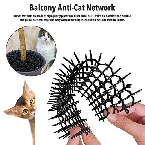 Tappetino Per Gatti Scat Con Punte, Deterrente Repellente Cani Gatto Da Interno Giardino 2 Meter X 836584 Tappetino Per Gatti Scat Con Punte, Deterrente Repellente Cani Gatto Da Interno Giardino 2 Meter X 836584