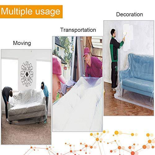 Teli Coprimobili Anti-Polvere - 8 Pezzi, 275x370 Cm, Impermeabili | Protezione Per Pittura, Decorazione, Lavori Edili - Foto 7