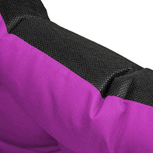 SuperKissen24. Cuscino per Bancale Divano Pallet 120x80 cm con Schienale 120x38 cm Seduta Impermeabile e Comodo per Divanetti da Esterno - Fucsia