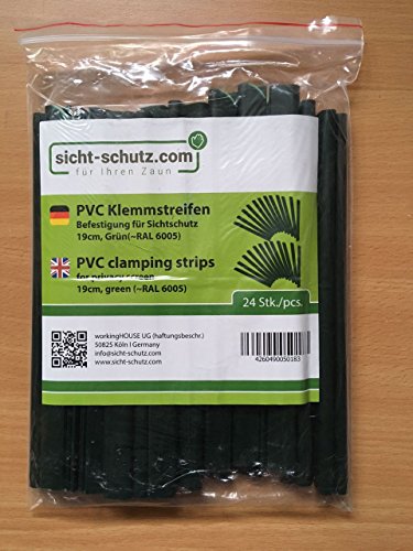 Strisce Privacy Per Recinzioni - PVC 19cm Per Giardino E Balcone, Colore Antracite - Foto 4