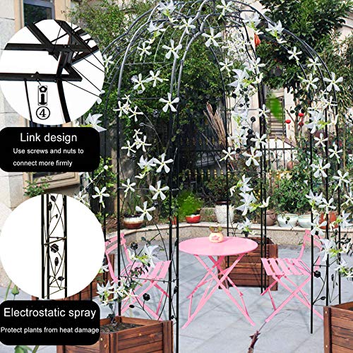 Decorazione In Metallo Fiore 15, Metallo, Nero, EPIKASA | Leroy Merlin - Foto 8