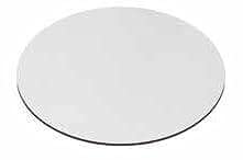 Milani Home s.r.l.s. Piano per Tavolo Moderno A Colonna da Assemblare Ideale per Bar E Ristoranti, Cm Diametro: 60x10 H