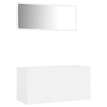 vidaXL Set Mobili da Bagno 2 pz Rovere Sonoma in Legno Multistrato