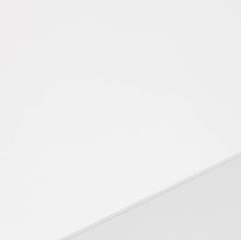 Ibbe Design Comodino con Cassetti Bianco Nero MDF Comodino Letto Stile Scandinavo Moderno Lyon per Soggiorno Camera da Letto, Gambe in Legno Masselo Nero