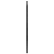 HUANGDANSP Pannello Recinzione con Pali Ferro Verniciato 6x1,6 m Antracite Articoli di ferramenta Barriere e recinzioni Pannelli per recinzioni
