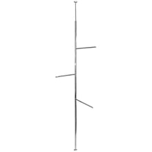 Gelco 705411 Axial portasciugamani telescopico Metallo Cromato 50 x 2 x 3 cm