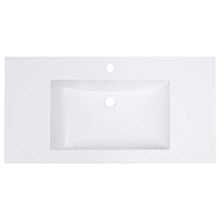 vidaXL Lavabo da Incasso 800x460x130 mm in SMC Bianco