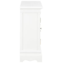 vidaXL Credenza Bianca 70x28x70 cm in Legno Massello di Pino Madia Mobile Comoda Funzionale Durevole Robusta Resistente Ampia Solida Pratica