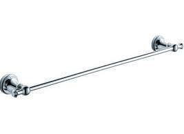 MBYW Portasciugamani Moderno Minimalista Portasciugamani Elegante per Il Bagno di Moda Ciondolo in Rame Singola Asta portasciugamani portasciugamani Classico Hotel Argento casa