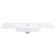 vidaXL Lavabo da Incasso 605x460x105 mm in SMC Bianco
