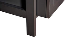 Etnicart - Mobiletto bagno in legno wenge MDF 30x30x89CM salvaspazio armadietto multiuso arredo bagno mobiletto due cassetti 3 ripiani contenitore multiuso-
