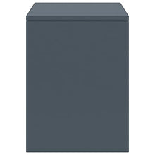 vidaXL Comodino Grigio Chiaro 35x30x40 cm in Legno Massello di Pino