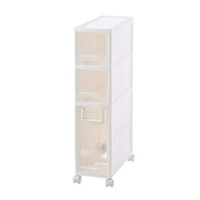 KX-YF Cassettiera Armadietto Bagno cassetto Piedi Governo unità Bagagli, Rettangolare immagazzinaggio del cassetto Torre Bianca camere da Letto a casa Ufficio (Color : White, Size : 16X36X66.5cm)