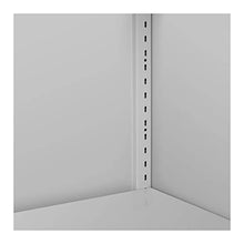 Fromm & Starck Armadietto In Metallo Per Ufficio Armadio Metallico STAR_MCAB_29 (180 Cm, Grigio, 4 ripiani)