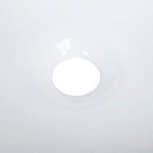 Ausla Moderno Lavabo in Ceramica Lavabo Rotondo in Ceramica 40.5x40.5x15cm Bianco