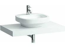 Laufen Case Piano lavabo, Foro Centrale, 80x895x520, colorazione: Neve (Bianco Opaco) - H4051310754631