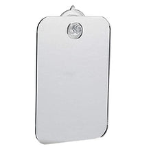 GZWY Specchio da doccia portatile da parete per doccia senza nebbia in acrilico infrangibile per uomini e donne, 17 x 13 x 2,5 cm