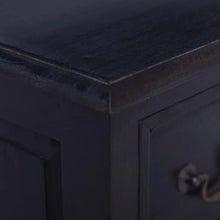 vidaXL Cassettiera in Legno Massello di Mogano