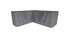 SORARA Copertura Protettiva Divano angolare, Grigio, 235x235x100 cm