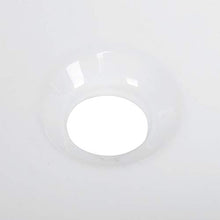 Lavabo quadrato per lavabo da appoggio con superficie non porosa per casa, 48,5 x 37,1 x 14 cm