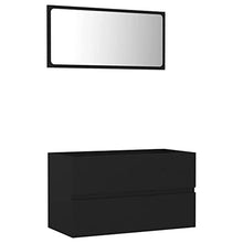vidaXL Set Mobili da Bagno 2 pz Rovere Sonoma in Truciolato