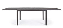 Bizzotto Tavolo Allungabile Pelagius Antracite 135-270xx90 cod.0662714