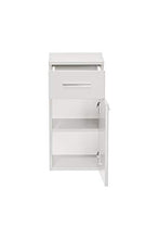 BIM Furniture Twist White 810 - Armadietto da bagno con base sospesa