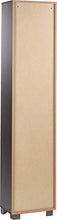 Mobile Colonna 1 anta con specchio naturale H190 L43 P29 Cm colore Titanio 744spk