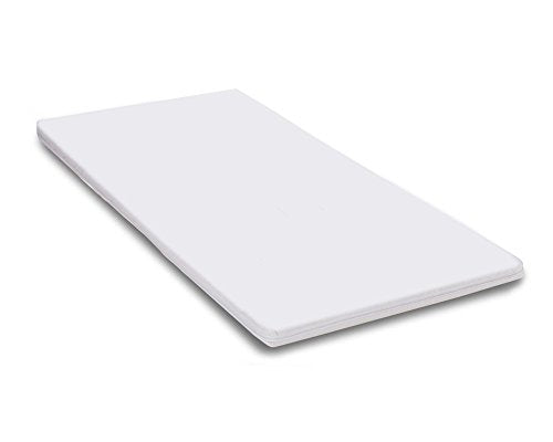 DINAFLEX® Materasso SOTTOCOSTO, MORFEO Topper 80X190, Alto 8 CM in Poliuretano ESPANSO WATERFOAM, Ortopedico Anallergico E ANTIACARO, Extra Comfort