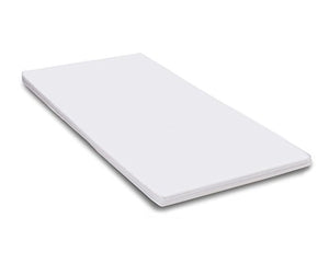 DINAFLEX® Materasso SOTTOCOSTO, MORFEO Topper 80X190, Alto 8 CM in Poliuretano ESPANSO WATERFOAM, Ortopedico Anallergico E ANTIACARO, Extra Comfort