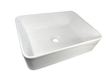 1 lavabo in ceramica rettangolare da bagno 48 cm L 37 cm B