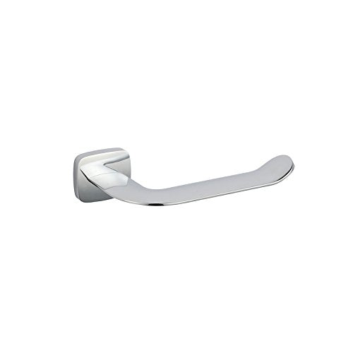 MBYW Portasciugamani Moderno Portasciugamani Elegante per Il Set di ciondoli Hardware in Rame, Doppio Porta Asciugamani Cromato Forato, portasciugamani Orizzontale Bar Porta Carta igienica scopino