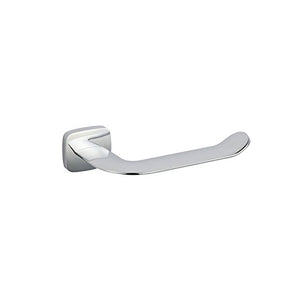 MBYW Portasciugamani Moderno Portasciugamani Elegante per Il Set di ciondoli Hardware in Rame, Doppio Porta Asciugamani Cromato Forato, portasciugamani Orizzontale Bar Porta Carta igienica scopino