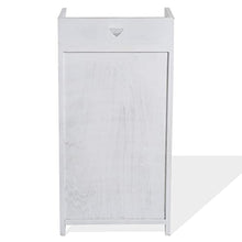 Rebecca Mobili Comodino in Legno 4 cassetti, Mobile cassettiera, Bianco Beige Grigio, Shabby Chic Vintage, Camera Ingresso - Misure: 72 x 35 x 27,5 cm (HxLxP) - Art. RE4380