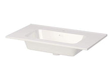 Randalsa Mobili KOL 60 cm | Antracite Laccato | 60 x 60 x 45 cm | Mobile con 2 cassetti + lavabo in Ceramica