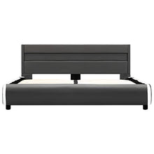 SKM Giroletto con LED Antracite in Similpelle 140x200 cm (45.6kg)