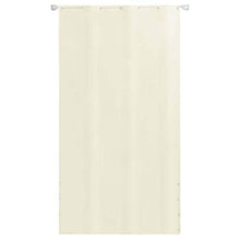 vidaXL Tenda Parasole Verticale in Tessuto Oxford Crema Protezione Antivento