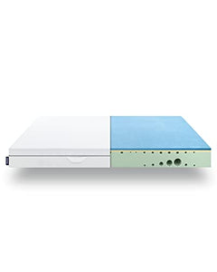 Emma One - Materasso Matrimoniale 160x200, Alta Rigidità, 7 Zone a Portanza Differenziata, Materassi Memory Foam Ergonomico, Ortopedico e Traspirante