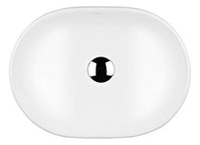 oltens Hamnes 40809000 - Lavandino ovale con rivestimento SmartClean, 47,5 x 34 cm, colore: Bianco