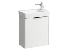 Laufen Base Mobiletto Vanity, sportello Destro, per lavabo 815954, colorazione: Neve (Bianco Opaco) - H4021021102601