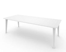 ALLIBERT TAVOLO LIMA ESTENSIBILE ALLUNGABILE 98X160/240X74H BIANCO