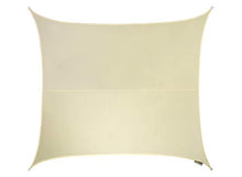 Kookaburra Tenda a Vela Avorio Impermeabile Protezione Anti Raggi 98% UV per Ombreggiare Il Giardino, Terrazzo o Balcone (Quadrata 3,0m)