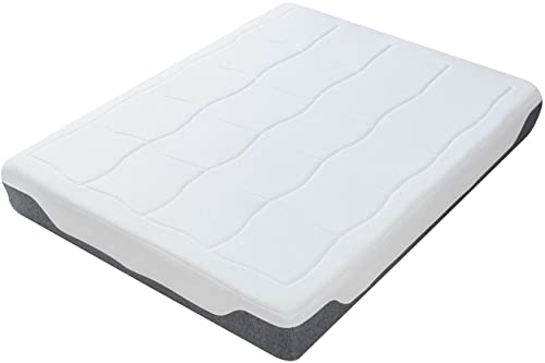 Amazon Basics - Materasso con gel/memory foam, molle incapsulate, 140 x 200 cm