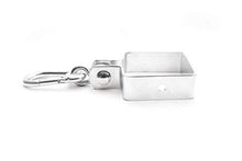 GreenTouch - Set di 2 ganci per altalena, quadrati, 9 x 9 cm, per uno stabile funzionamento delle altalene.