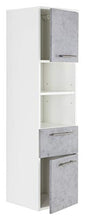 Set di mobili da bagno SANTINI 100 (5 pezzi) grigio cemento