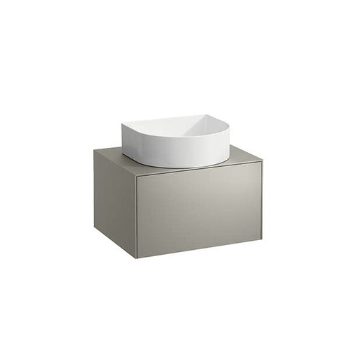 Cassettiera Running Sonar, 1 cassetto, adatta per vaschette lavabo 812340, 812341, 812342, 812342, 812343, apertura centrale per lavabo H405401034, colorazione: Oro/ Nero Marquina - H4054010341401